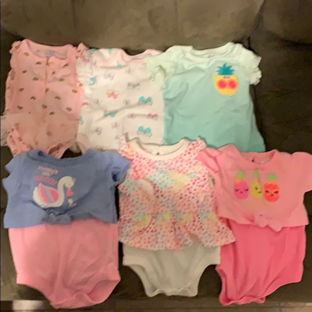 Cute baby girl onesies!